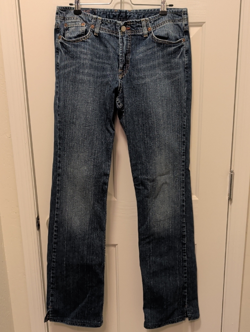 Lucky Brand Women's Boot Cut Jeans in Dark Blue Wash